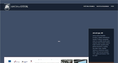 Desktop Screenshot of opcina-otok.hr